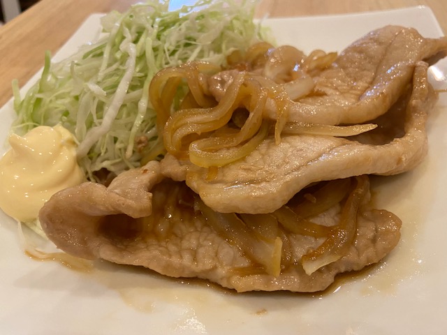 生姜焼きランチ